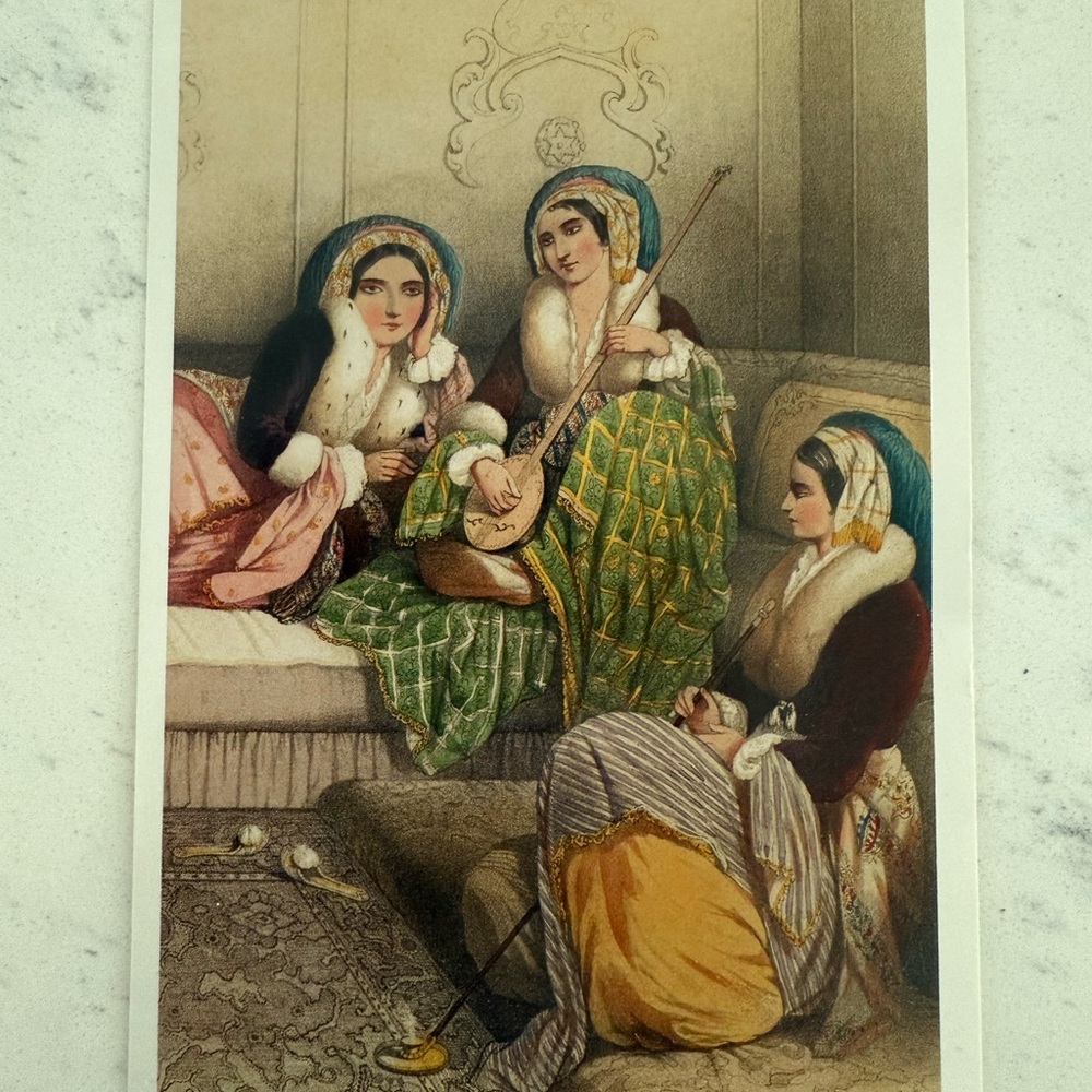 ‼️❤️50% Topkapi Sarayi Museum Exclusive Design Print postcard size